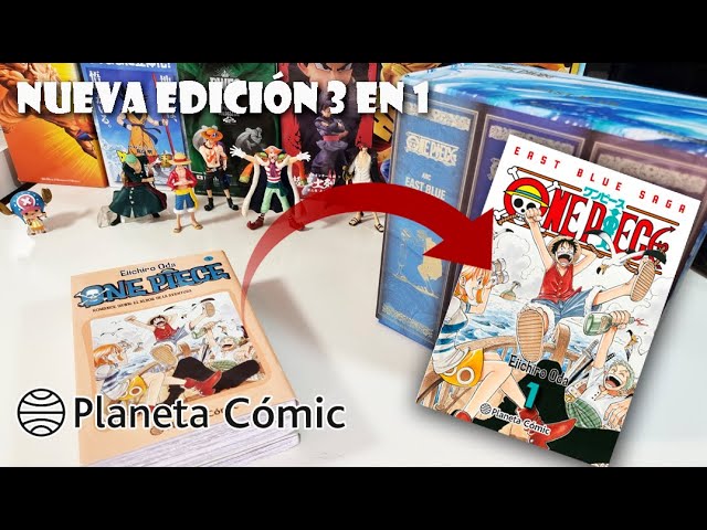 NUEVA EDICIÓN 3 EN 1 - INFORMACIÓN - ONE PIECE - JESUSNOID - PLANETA COMIC  