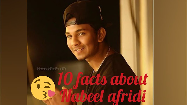 10 facts about Nabeel afridi(Warangal diaries)