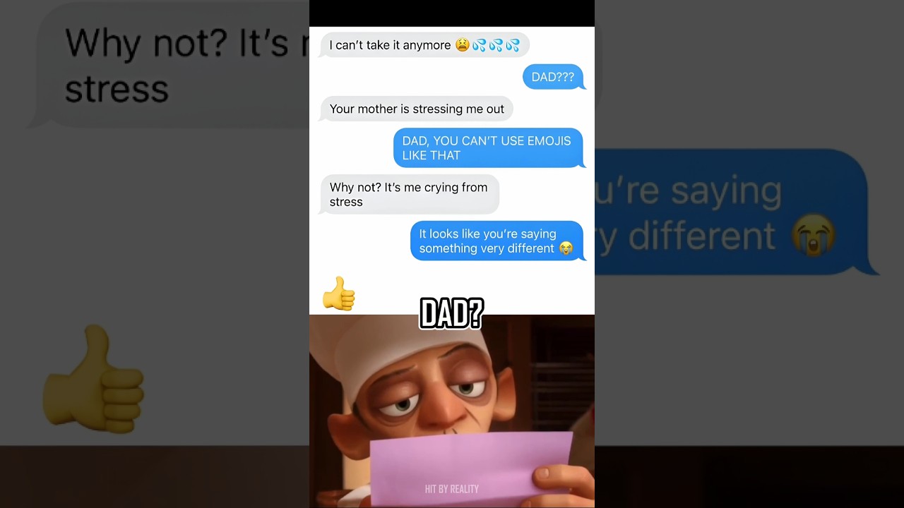 When Dad Uses Emojis Wrong 💀😂 