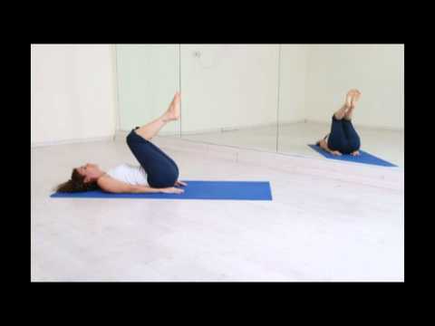 Video of a woman performing Pada Sanchalanasana Or Cycling Yoga 24128947  Stock Video at Vecteezy