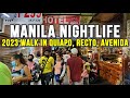 MANILA NIGHT WALK 2023 | Walking the Streets of QUIAPO, RECTO &amp; AVENIDA on a Busy Friday Night!