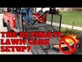 Truck Ramp Rack Lawn Care Setup | In Bed Truck Ramp Rack vs Trailer