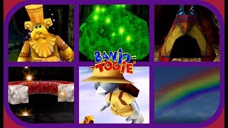 Banjo Tooie-All Mumbo Spell Animations