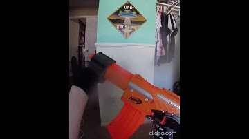 Nerf Alpha trooper tactical reload #shorts #nerf #tactical #nerfreload #reload #tacticalreload