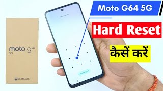 Moto g64 5g hard reset | Moto G64 ka screen lock Kaise tode