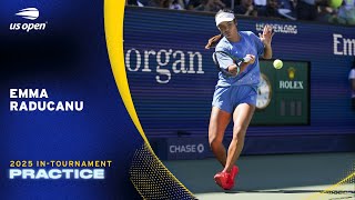 LIVE | Emma Raducanu | Practice Session | 2025 US Open screenshot 2