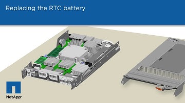 Replacing the RTC battery in a FAS2600 system