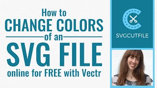 How to Change Colors of an SVG file Online for Free with Vectr