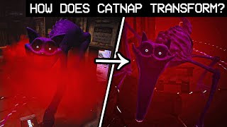 How does CATNAP TRANSFORM? (hacking behind him)  Poppy Playtime [Chapter 3] Secrets Showcase