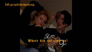 lil peep - waste of time HD lyrics in *GBC font* [without Goer/bathsaltbryce]
