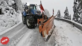 Winterdienst Teil 2 Der Schneeräumung Die Schneehöhe Steigt