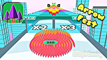 Arrow Fest All Levels Gameplay Walkthrough (iOS,  Android) 😎