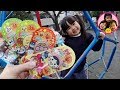 アンパンマンぺロペロチョコ隠された! 公園で遊んだよ♪ キラキラプリキュアアラモード おもちゃ お出かけ 滑り台 ママコラボ#01