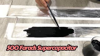 How to Make a Supercapacitor with Aluminum Foil (Step by Step, Each Detail) 500 F