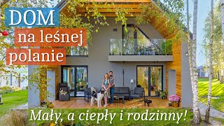 Przytulny DOM 129m2 na LEŚNEJ POLANIE 🏠🌿 OGRZEWANIE pompą ciepła ✨️Wnętrza MARZEŃ w małym domu