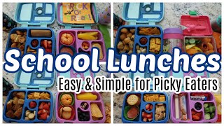 School Lunch Ideas | Easy & Simple Real Life Ideas for Picky Eaters