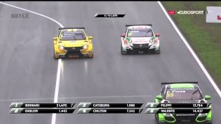 wtcc 2016 hungary race 1 full english HD