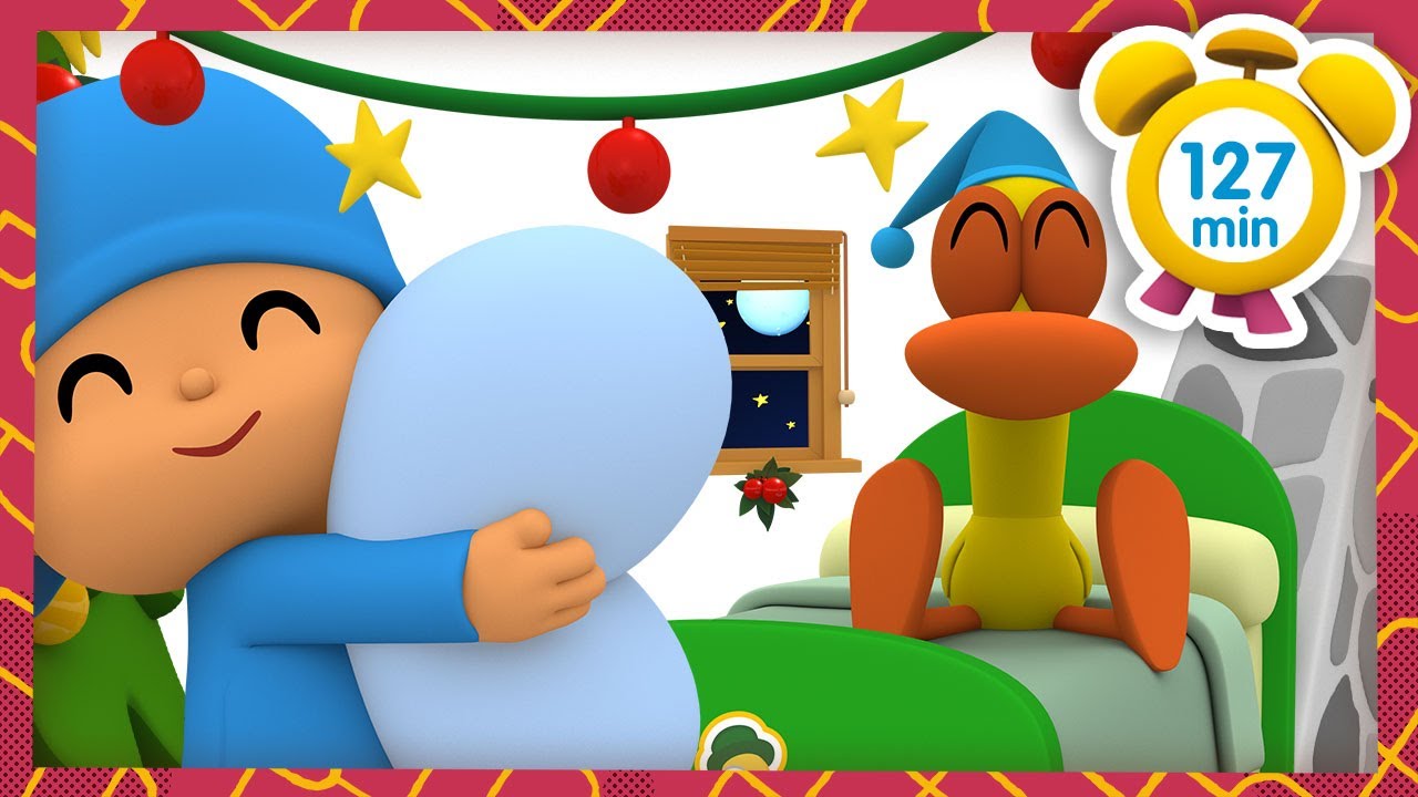 🛌POCOYO em PORTUGUÊS do BRASIL - Nós gostamos de dormir [ 118 min ]