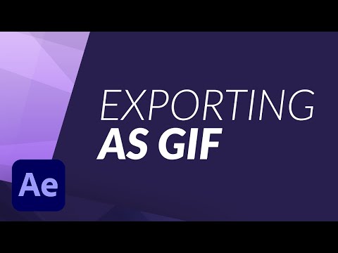 Exporting a GIF made in After Effects using Photoshop