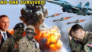 NO ONE SURVIVED! Russian Missiles Wiped Out A Large BASE of US and Polish Mercenaries In KUPYANSK!