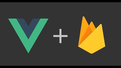 Firebase Crud Application with VUE