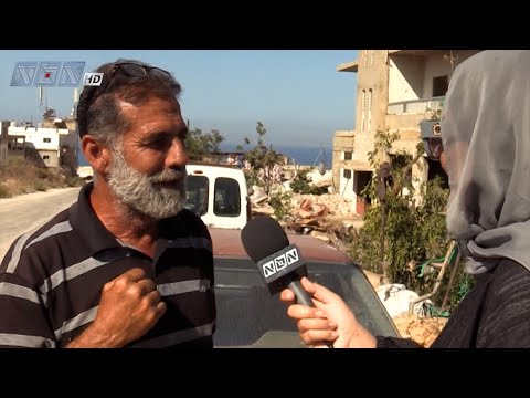 من العائدين الى بلداتهم الحدودية من باشر بزراعة أرضه قبل منزله لأن الأولوية عنده للشجر وليس للحجر