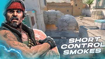 EASY Dust2 Short Control Smokes & Flashes CS2