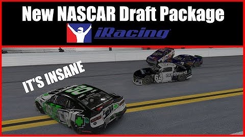 Iracing NASCAR Next Gen Daytona New Draft Package: IT