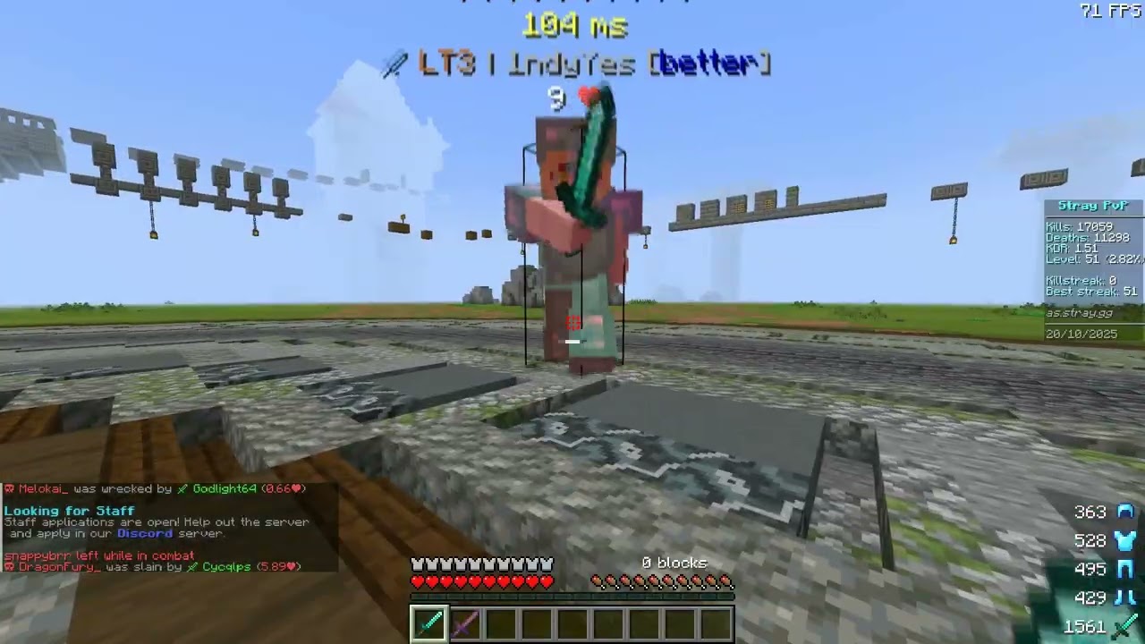 Smoothest Sword PvP Clip (render test)