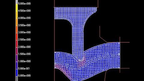 Marc - Riveting Local Remeshing Simulation