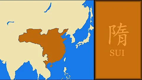 History of Sui Dynasty (China) : Every Year (Map in Chinese Version) - DayDayNews