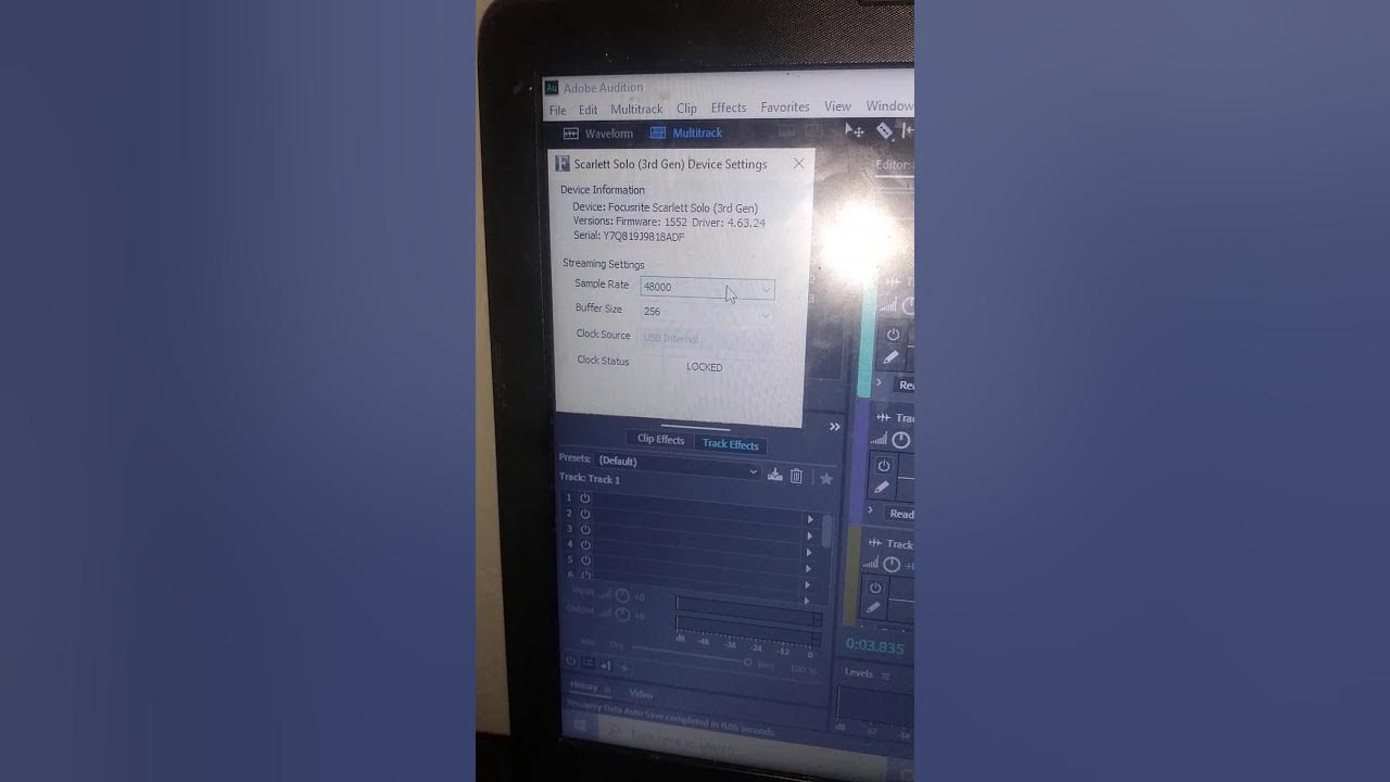 Focusrite Scarlett Static noise FIX! (3rd Gen Solo Audio Interface