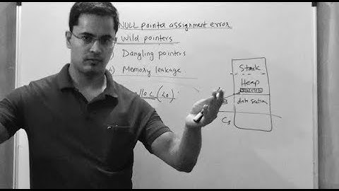 Dangling pointer and Memory leakage - C programming #6