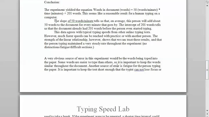 Come scrivere un report di laboratorio