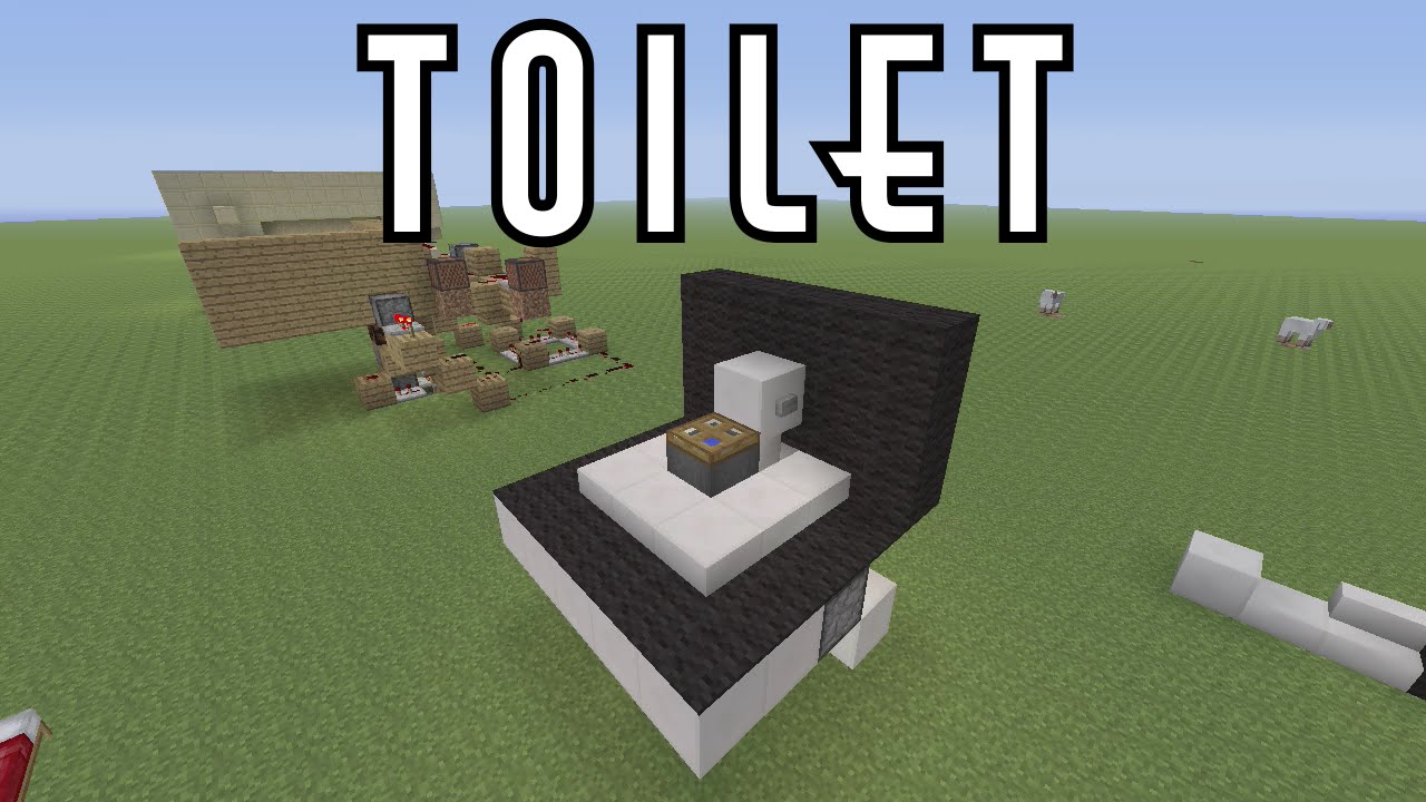 How To Make A Toilet In Minecraft No Mods - BEST HOME DESIGN IDEAS