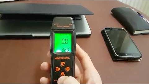 EMF Meter Readers - Meterk MK08 Review | EMF Protector