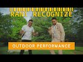 Twinjabi performs rani recognize outside