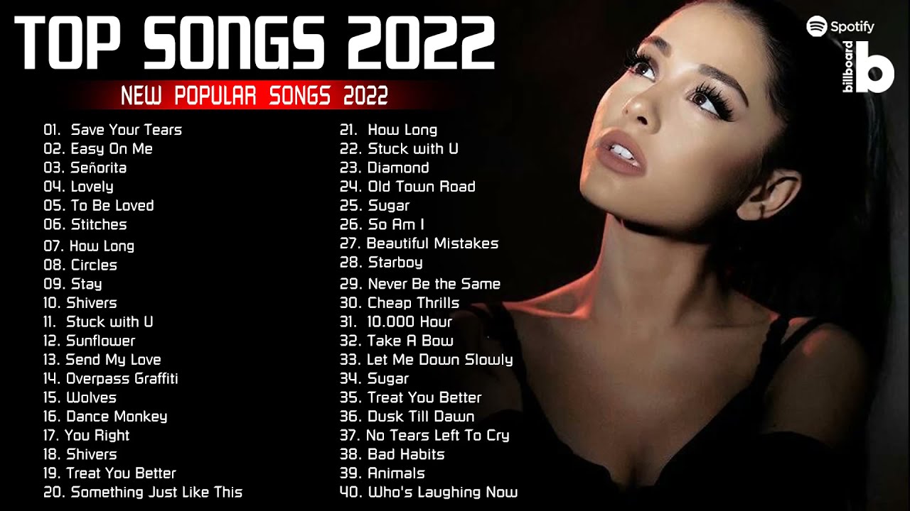 Raadplegen Christus Nu al Best Pop Music Playlist 2022 - Most Listened Pop Songs 2022 (Top Pop Hits  2022) - YouTube