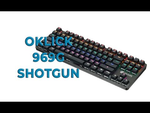 OKLICK SHOTGUN 969G обзор клавиатуры