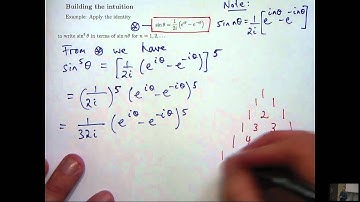 Complex numbers + trig identities