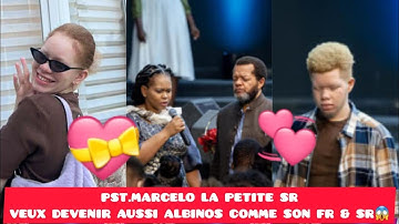 PST.MARCELO REPOND ET PARLE DE SES ENFANTS ALBINOS ORACLE ET SHUKRANY ILS SONT FIÈRE DE LEUR PEAU😱