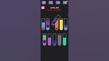 Water Sort Puzzle Sort Color Level 589