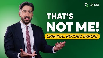 Mixed Criminal History on Background Report? Here’s What to Do (Step-by-Step Legal Guide 2025)