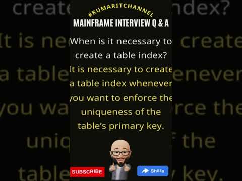 Mainframe DB2 Interview Q & A #kumaritchannel #ibm #mainframe #mainframedb2