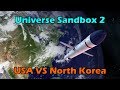 United States VS North Korea Nuclear War in Universe Sandbox 2