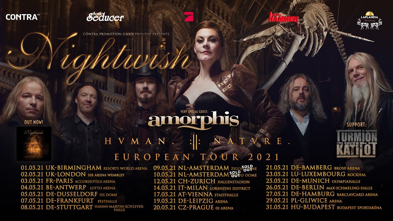 nightwish tour statistics