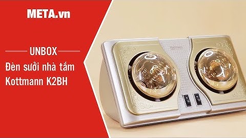 Đánh giá đèn sưởi nhà tắm kottmann k3bg