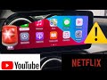 Activation carplay  android auto sur classe c w205  module netflix  youtube  iptv