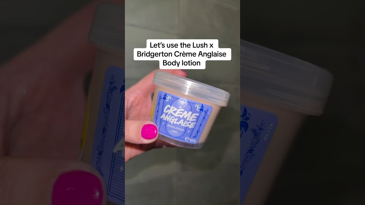 Crème Anglaise Body lotion - Lush x Bridgerton collab 