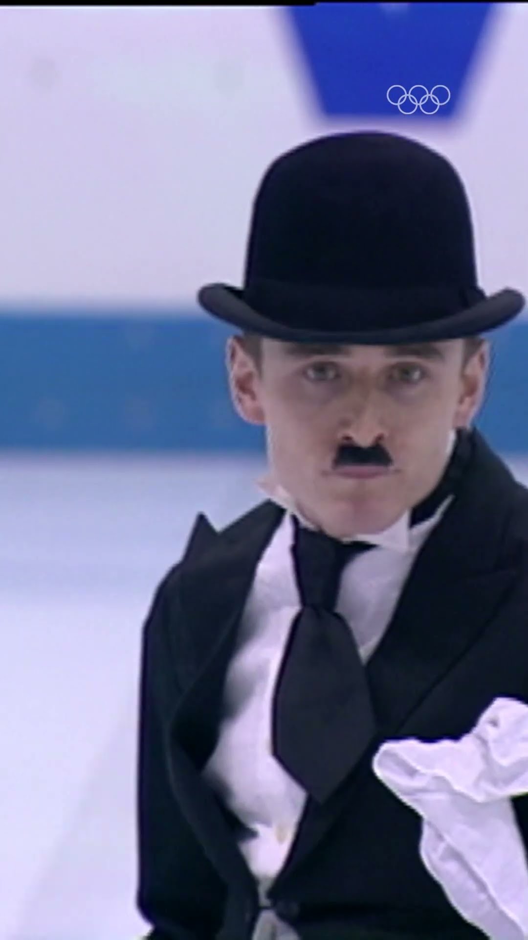 Chaplin on Olympic ice? ?